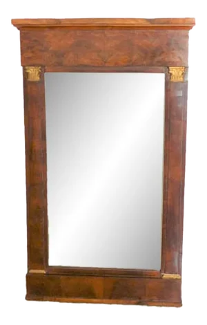 Antique Biedermeier Wall Mirror