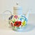 1970s Vintage Heinrich & Co German Boho Chic Hollywood Regency Flora Tea Pot For Sale - Image 10 of 15