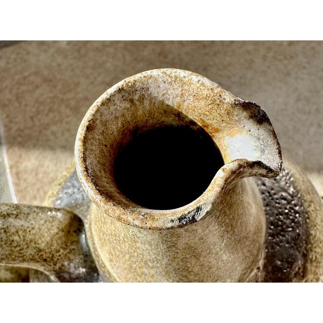 Modernist Studio Ceramic Art Jug Vase from Helma Klett, Germany, 1960s For Sale - Image 11 of 16