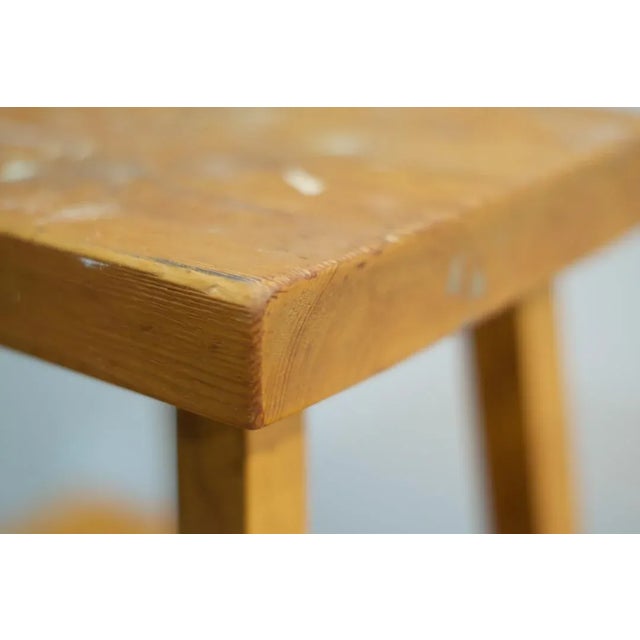 Set of Vintage Wood Stools by Charlotte Perriand for Mountain Les Arcs, 1960s For Sale - Image 17 of 18