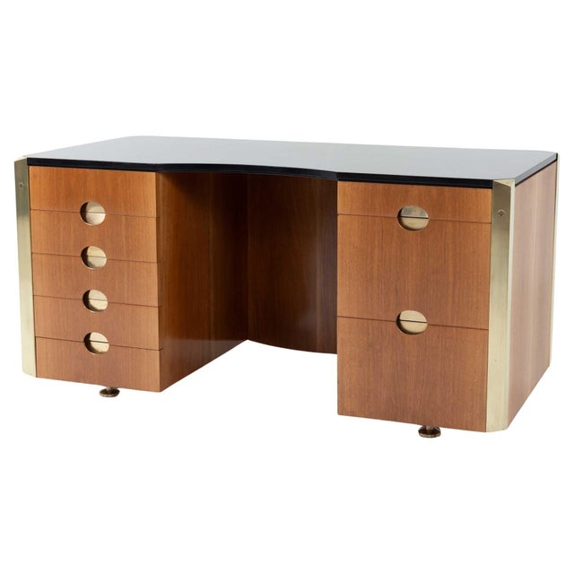 Mid-20th Century Executive Desk by Luigi Caccia Dominioni for Azucena, Italy For Sale - Image 11 of 16