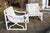 Vintage White Faux Bamboo Chairs by Kettal, 1980s, Set of 2 For Sale - Image 6 of 18