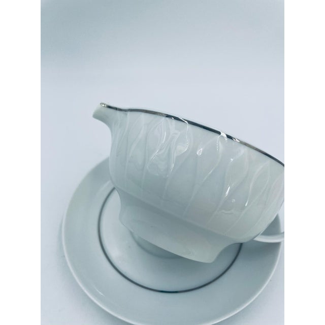 1960s Lanzette Sauce Boat with Stand by Tapio Wirkkala for Thomas, 1965 For Sale - Image 5 of 12