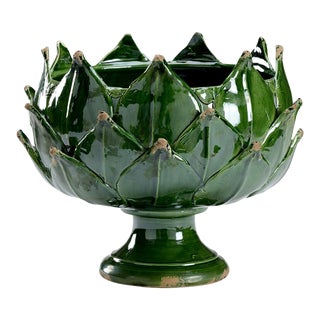 Green Leaf Vase For Sale