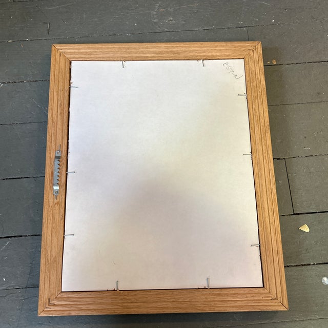 1950’s Original Vegetable Still Life Watercolor Painting For Sale - Image 4 of 4