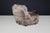 1940s Art Deco Sheepskin Lounge Chair by Jindřich Halabala, Czech, 1940s For Sale - Image 5 of 11