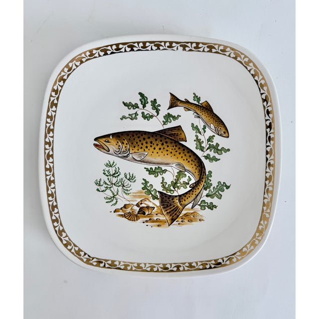 Longchamp 1960s Longchamp France Fish Service Set - Set of 13 For Sale - Image 4 of 11