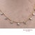 14k(585) Yellow & White Gold Natural Diamond Graduated Drop by the Yard Necklace For Sale - Image 9 of 12