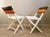 Mid-Century French Folding Chairs, Set of 6 For Sale - Image 13 of 18