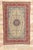 Vintage Ivory Persian Isfahan Rug - 04'11 X 07'08 For Sale - Image 9 of 9