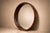 Brown Monumental Brazilian Modern Round Mirror in Rosewood, 1960s For Sale - Image 8 of 15