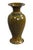 Chinese 20th Century Chinese Yellow Green Natural Jade Carved & Polished Marble Vase Urn For Sale - Image 3 of 9