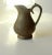 1960s 1960s Vintage Heavy Solid Brass Pitcher - Vase With Engraving For Sale - Image 5 of 6