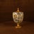 Gold Grey Parchment and Brass Thermos Glacette by Macabo for Cusano Milanino, Italy, 1950 For Sale - Image 8 of 17