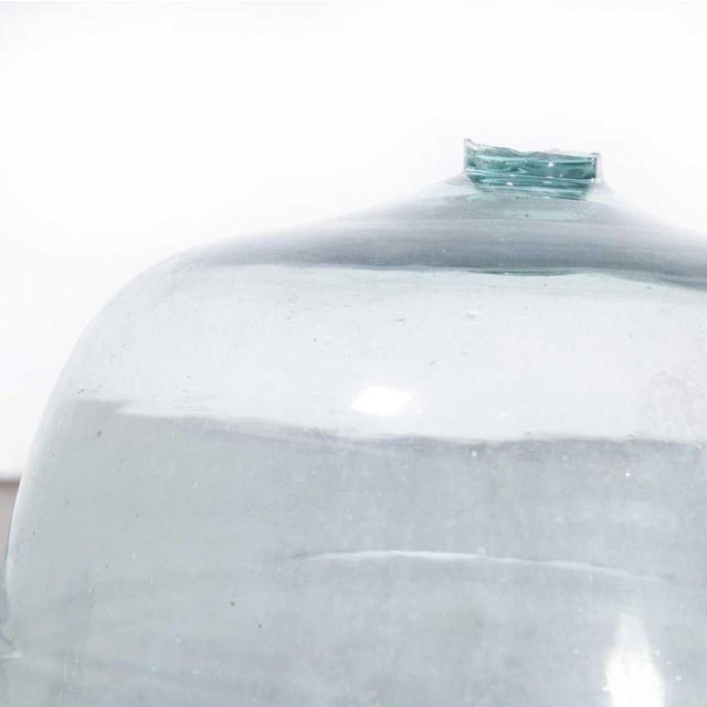 19th Century French Mouth Blown Glass Cloche For Sale - Image 4 of 7