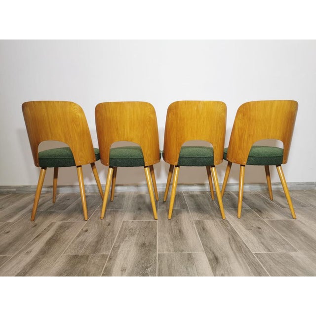 Dining Chairs by Oswald Haerdtl, 1950s, Set of 4 For Sale - Image 3 of 16