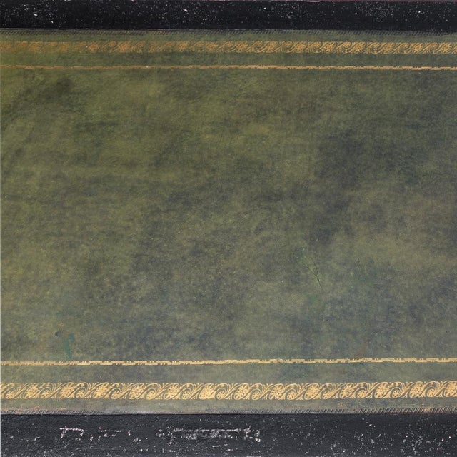 Antique English Black Desk, 1800s For Sale - Image 4 of 5