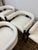 Design Plus Gallery presents a Set of Four Cruise Counter Stools from Worlds Away. Perfectly tailored in crisp white...