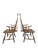 Wood Antique Windsor Bow Back Spindle Armchairs - Pair For Sale - Image 7 of 8