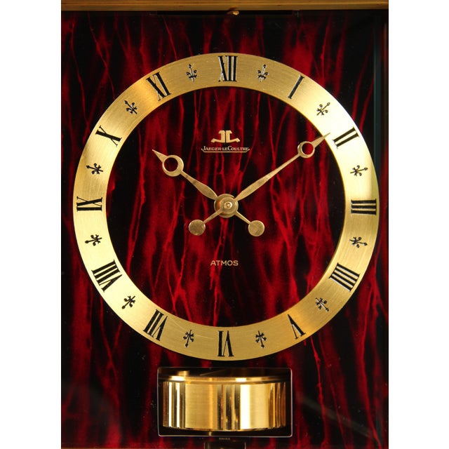 1970s Atmos Clock Embassy by Jaeger LeCoultre, 1977 For Sale - Image 5 of 15