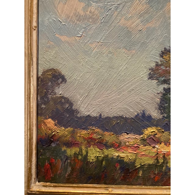 Anthony Buchta Mid-Century Landscape Painting, Framed For Sale In New York - Image 6 of 12