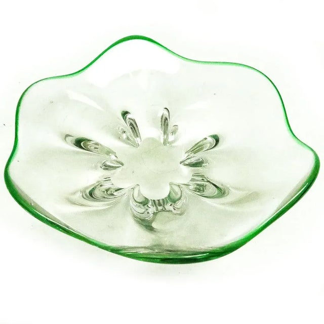 German Glass Bowl from Poschinger, 1900s For Sale - Image 3 of 7