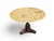Traditional Empire Style Central Table with Onyx Top, 1950s For Sale - Image 3 of 12