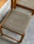 Set of 3 Vintage Danish Modern Dining Chairs in Beech With Textured Upholstery For Sale In Los Angeles - Image 6 of 10