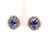 Diamond Sapphire Earrings 14k Gold 3.24 TCW Certified For Sale - Image 15 of 18
