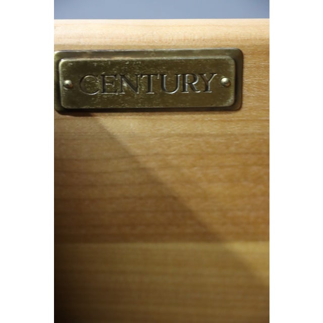 Wood Late 20th Century Century Furniture Louis XVI Style Bombe Chest For Sale - Image 7 of 16