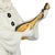 Vintage Ceramic Pierrot Statue with Lute, France, 1960s For Sale - Image 13 of 14