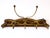 Art Nouveau Brass and Wood Coat Rack or Hanger, Germany, 1900s For Sale - Image 6 of 18