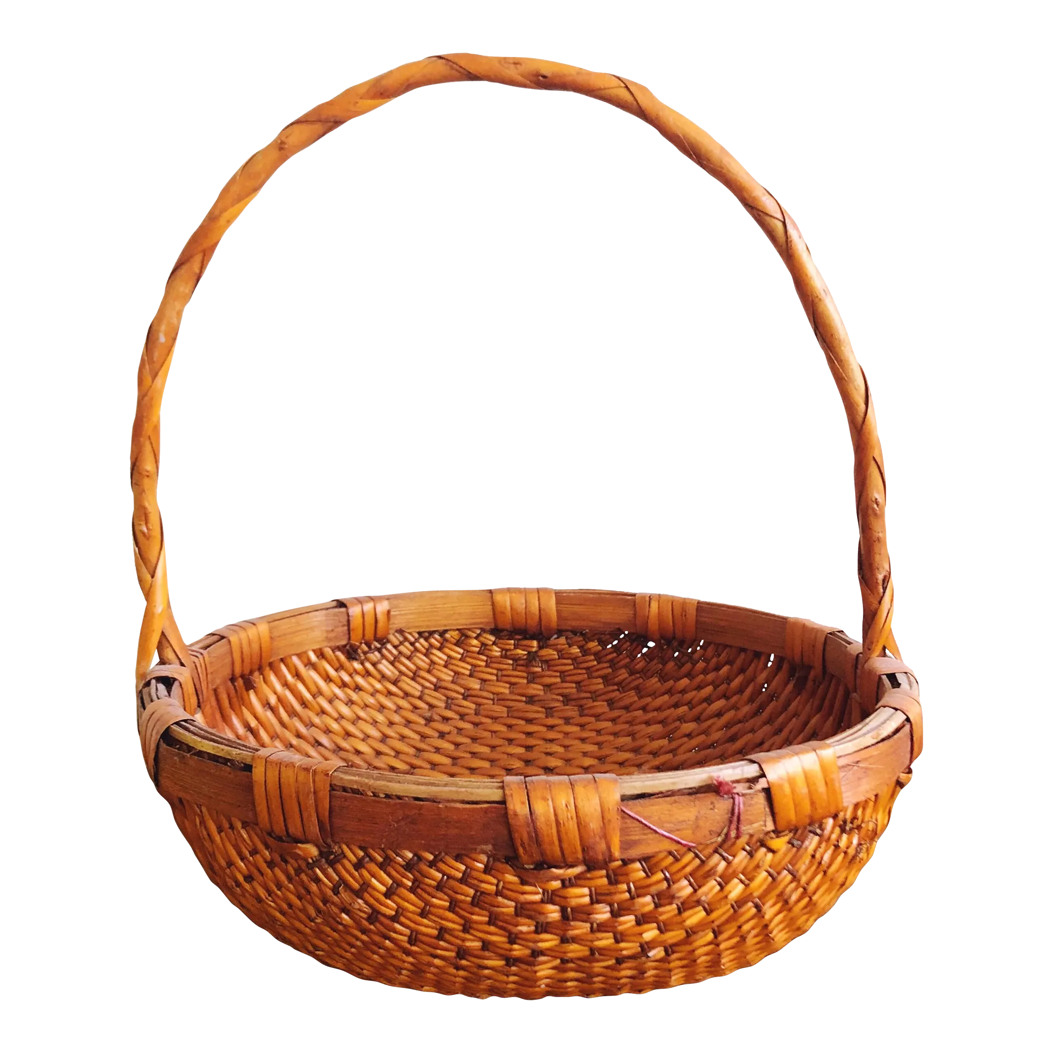 洋書 IBAN BASKETS by JEAN-FRANCOIS BLEHAUT Large Salish Cedar Root Berry Basket or Burden Basket, circa 1900