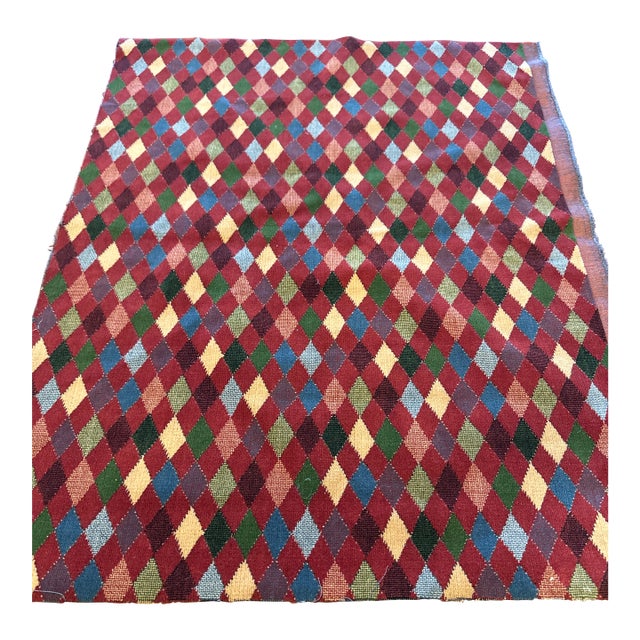 Silk (I Think) Mid Century Fabric For Sale