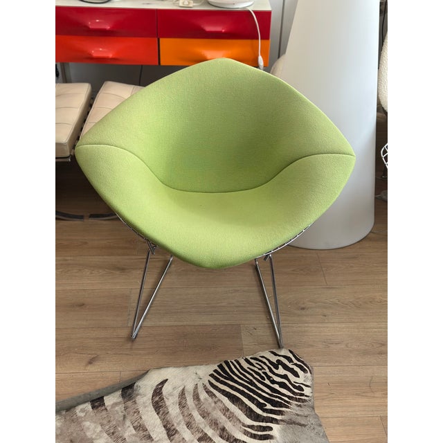 Vintage Diamond Chair by Harry Bertoia for Knoll International, 2010s For Sale - Image 3 of 5