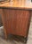 Stunning Antique Chevron & Burl Marquetry Inlaid Commode Chest of Drawers For Sale - Image 4 of 12