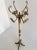 Ornate Italian Brass and Onyx Marble Coat Rack, 1960s For Sale - Image 11 of 18