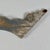Early 20th Century Architectural Salvage Decorative Wood Valance Element in Blue Gray & Crescent Design For Sale - Image 11 of 12