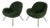 Set of Egg Lounge Chairs by Fritz Neth for Correcta Germany, 1950s For Sale