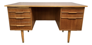 Mid-Century Danish Teak Desk, 1960s