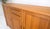 Durland Solid Teak Danish Mid Century Modern 45" Tall 3 Door Compartment Credenza MINT For Sale - Image 4 of 15
