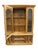 Bassett Bassett Furniture Centuria Collection Solid Pecan Mediterranean Style 57" Buffet W. China Cabinet 427-35-322 / 427-35-350 For Sale - Image 4 of 15