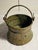 Late 19th Century Antique Middle Eastern Copper With Tin Overlay Bucket Elaborate Etched Pattern Solid Iron Loop Handle Ending With Serpent Heads For Sale - Image 5 of 12