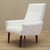 Danish White Armchair, 1970s For Sale - Image 10 of 10