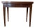 Louis XVI-Directoire Style Folding Games Table in Mahogany and Brass For Sale