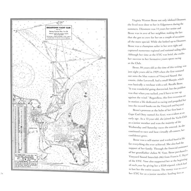 Paper "As We Were: Edgartown Yacht Club 1905-2005" Brown, George E. III For Sale - Image 7 of 9