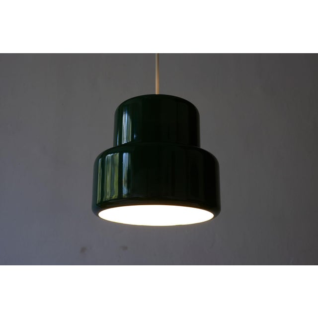 1970s Model Poker Mini Pendant Light by Jo Hammerborg for Fog & Mørup, Denmark, 1970s For Sale - Image 5 of 6
