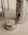 Vintage Oil and Vinegar Set in Stainless Steel with Lidded Jugs, 1980s, Set of 4 For Sale - Image 4 of 11
