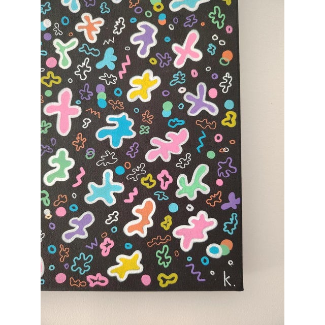 KOA Pattern #1 Mixed media on canvas 60x60x3cm Unique Year 2025 Signed This piece is attributed to the mentioned...