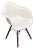 Vintage Fiberglass Armchair in Parchment by Charles Eames for Herman Miller, 1970s For Sale